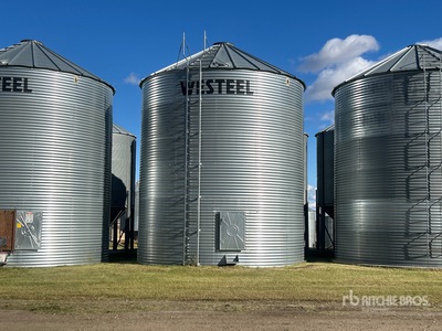 Westeel +/- 6900 bu 6 Ring Getreidebehälter