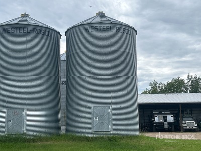 Westeel-Rostco +/- 2550 bu 8 Ring Trémie à grains