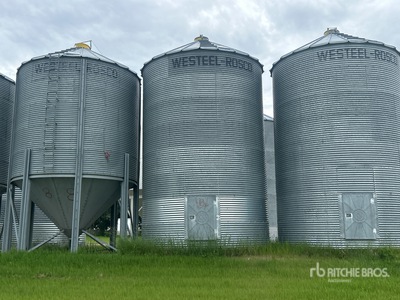 Westeel-Rostco +/- 2550 bu 8 Ring Trémie à grains
