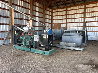 Volvo 233 kW Skid-Mounted Ducting & Generator Set