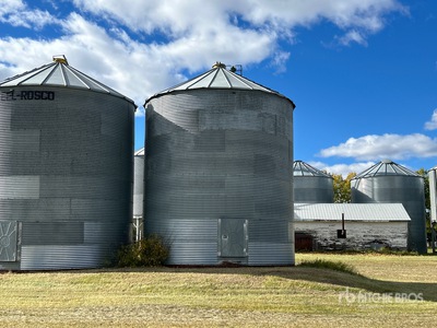 Westeel-Rostco +/- 5200 bu 8 Ring Grain Bin