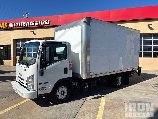 2020 Isuzu NPR 4x2 Van Truck