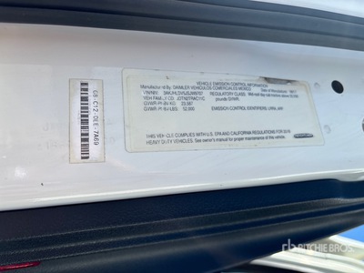 2018 Freightliner Cascadia 126 Cabeza Tractora Cabina Corta