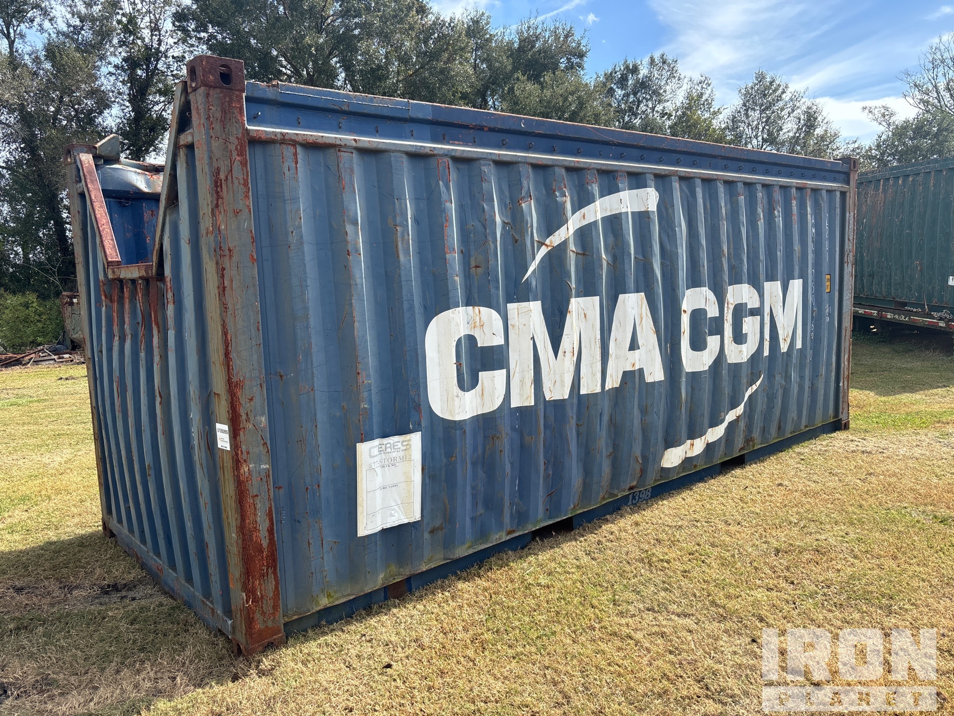 2005 20 ft Open Top Storage Container
