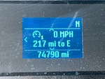 General Appearance with Hour Meter / Odometer