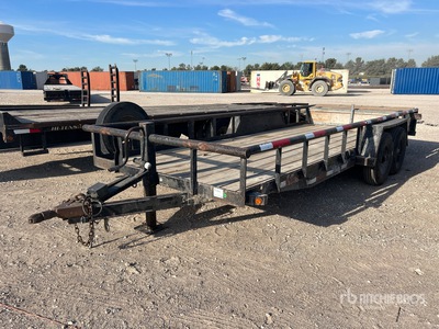 2011 Texas Bragg 20 ft T/A Trailer utilitario