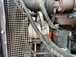 Engine with A/C Compressor