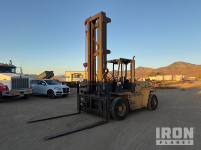 1991 Hyster H280XL 25500 lb Pneumatic Tire Forklift