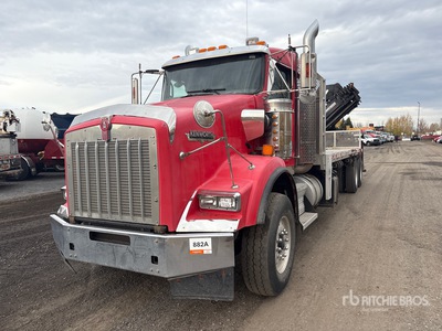 2006 Terex Atlas FDS 2902EA8 Knuckle Boom on 2009 Kenworth T800 6x4 Boom Truck
