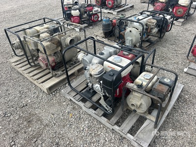 Quantity of (5) Skid-Mounted Waterpomp