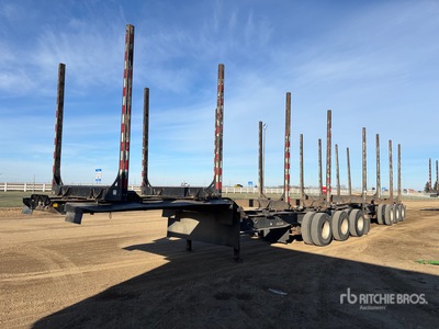2024 Peerless King B 33 ft Super B-Train Lead Hayrack Log Trailer