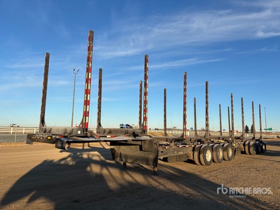 2024 Peerless King B 34 ft Super B-Train Lead Hayrack Log Trailer