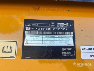 2017 Cat 140M VHP Plus AWD Motor Grader
