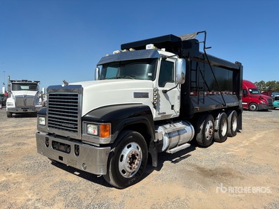 2008 Mack CHU613 8x4 Tri/A Dump Truck