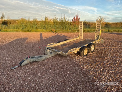 2018 Hubiere H212L 14CF T/A Remorque Equipment Trailer