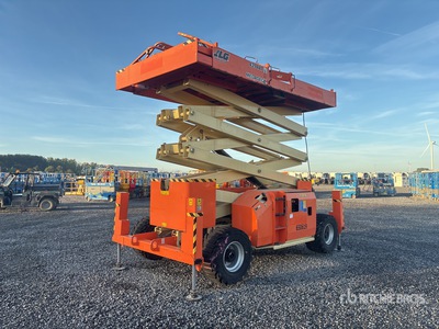 2016 JLG 4394 RT 4x4 Diesel Scissor Lift