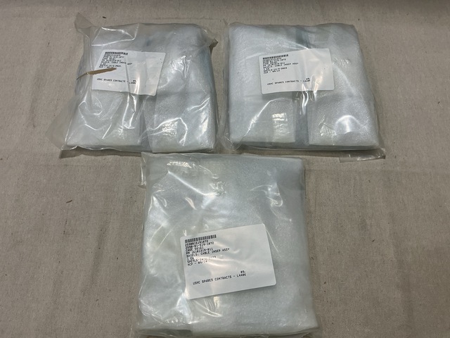 (3) General Dynamics 16101319-011 Cable Inspection Assembly Shields
