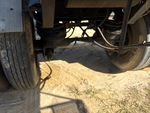 Trailer Chassis with Axle Condition