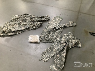 (4) Pistol Carriers, (13) Parkas, (29) Pairs Trousers & Assorted Items