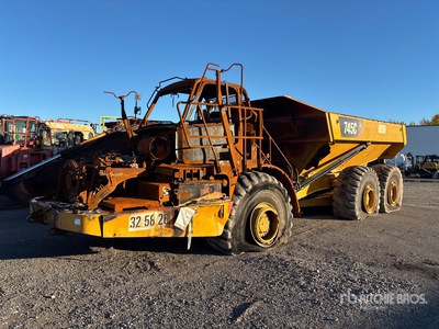 2017 Cat 745C を見 Articulated Dump Truck (Inoperable)