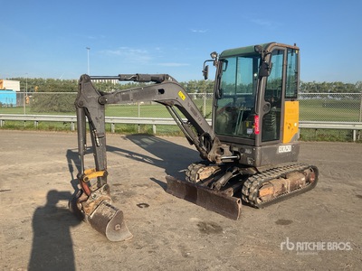 2013 Volvo ECR25D Mini Excavator