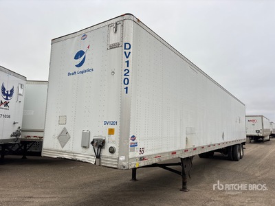 2012 Utility VS2 53 ft x 102 in T/A Van Trailer