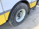 Underbody with Left Front Drive Tires