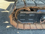 Rubber Track Undercarriage with Front Idler Wear