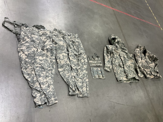 (6) Pairs of Cold Weather Trousers, (10) M4 Three Mag Pouches & Assorted Items