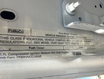 Engine with Emission Label