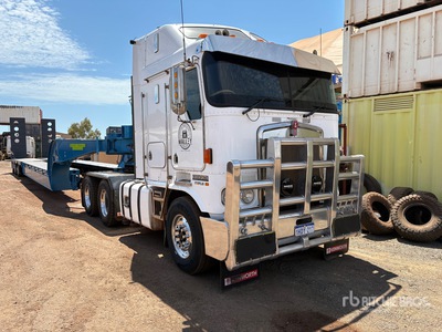 2005 Kenworth K104 Aerodyne 6x4 Cabina con cuccetta per trattore stradale