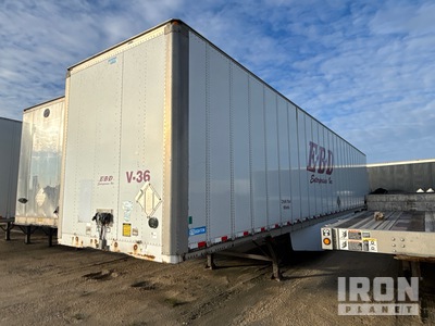 2011 Stoughton 53 ft x 102 in T/A Van Trailer