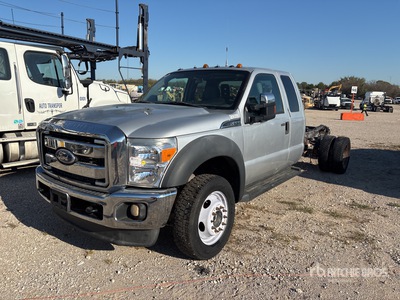 2012 Ford F-550 4x4 Cab and Chassis (Inoperable)