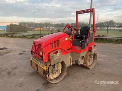 Hamm Double Drum Roller