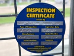 General Appearance with Safety Certification Label
