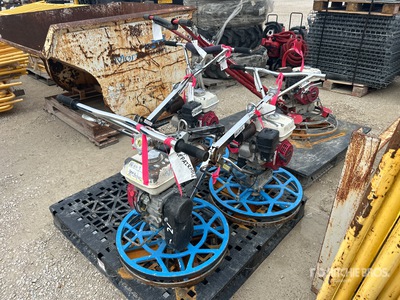 Quantity of (4) Pneumatic Concrete Trowels