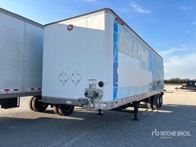 2014 Great Dane 32 ft x 102 in T/A Van Trailer