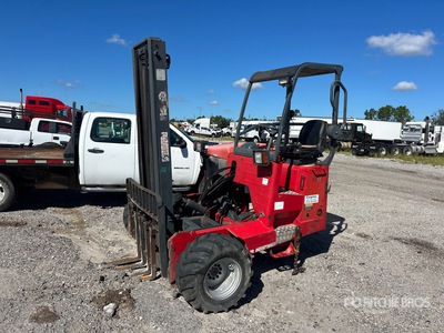 2005 Moffet M55 5500 lb 3x3 Chariot élévateur pour ferroutage