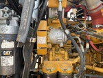 Engine with A/C Compressor