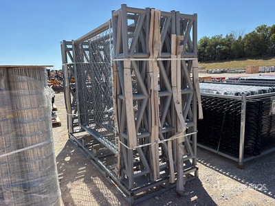 Quantity of (3) 20 ft Bi-Parting Driveway Gate (Unused)
