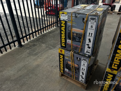 Quantity of (2) Firman P03501 3.550 kW Groupe électrogène portable  (Unused)