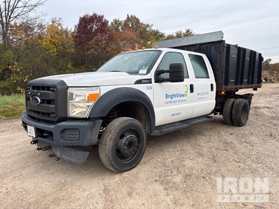 2016 Ford F-450 Flatbed Dump Truck