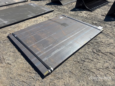 60 in x 80 in (.75 in Thick) Plaques d'acier