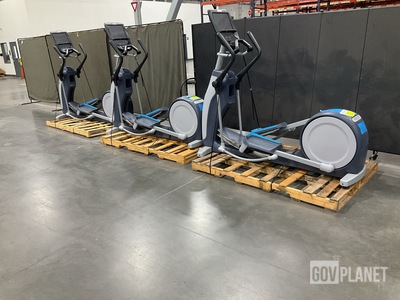 (3) Precor Ellipticals