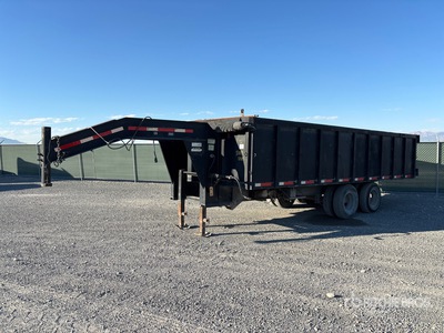 2005 DRAGGIN 320HD 20 ft T/A Dump Utility Trailer