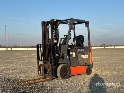 2018 Toyota 8FBCU25 4400 lb Electric Forklift