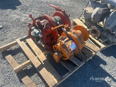 Quantity of (2) Ingersoll-Rand Pneumatic Winde