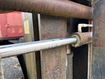 Hydraulique with Vérin de positionnement des fourches (sur le chariot des fourches)
