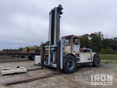 Cat AH-60 Yard Lift 4x2 Concrete slab is not included in sale Rough Terrain Forklift