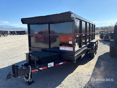 2026 Denton DT07144 14 ft T/A Dump Utility Trailer